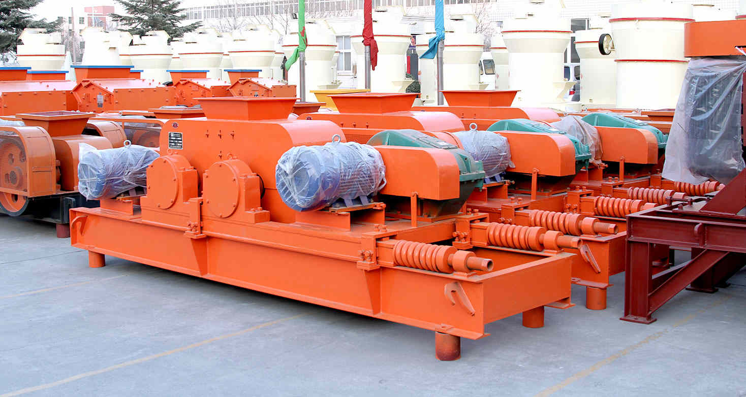 鐵礦對輥式破碎機