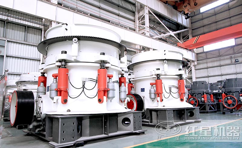 圓錐式青石粉碎機外形結構較簡單