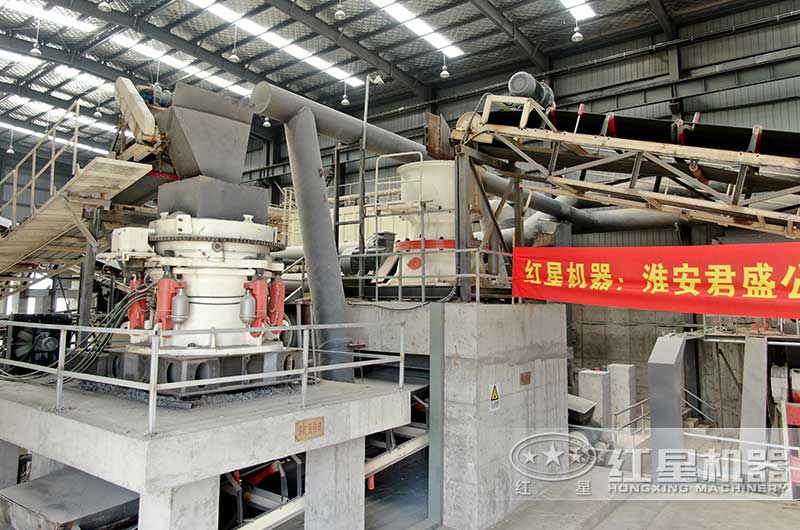 江蘇淮安石料生產線