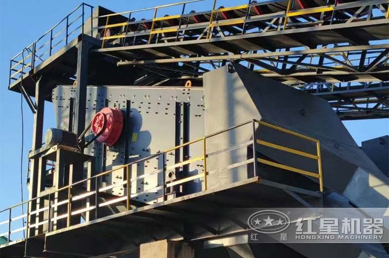 石頭振動篩現場