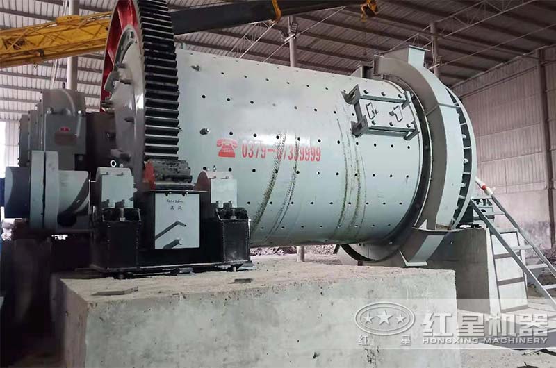 球磨機現場