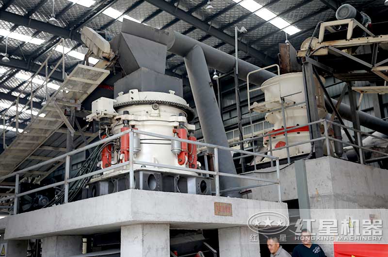 江蘇HP400圓錐破現場實拍