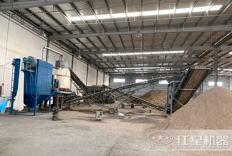 復合式石頭碎石機