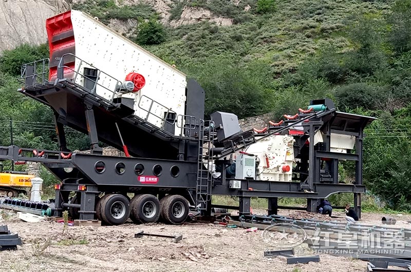 三合一反擊破移動式破碎機 三合一反擊破移動式破碎機