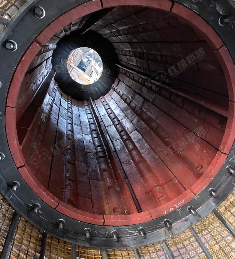 紅星節能球磨機內襯實拍 紅星節能球磨機內襯實拍