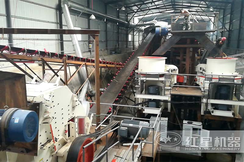 河北邢臺(tái)時(shí)產(chǎn)700噸砂石破碎系統(tǒng) 河北邢臺(tái)時(shí)產(chǎn)700噸砂石破碎系統(tǒng)