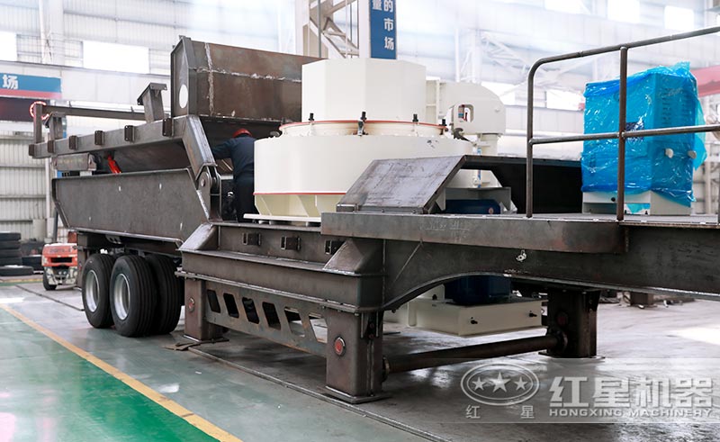 移動式制砂機(jī)移動較方便 移動式制砂機(jī)移動較方便