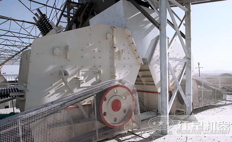 反擊式碎石子現場 反擊式碎石子現場