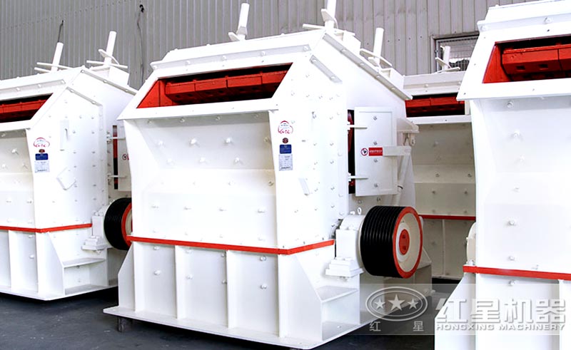 適合對軟性物料進行破碎的反擊式破碎機