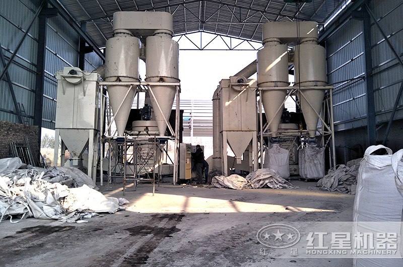 石灰石磨粉生產線案例 石灰石磨粉生產線案例