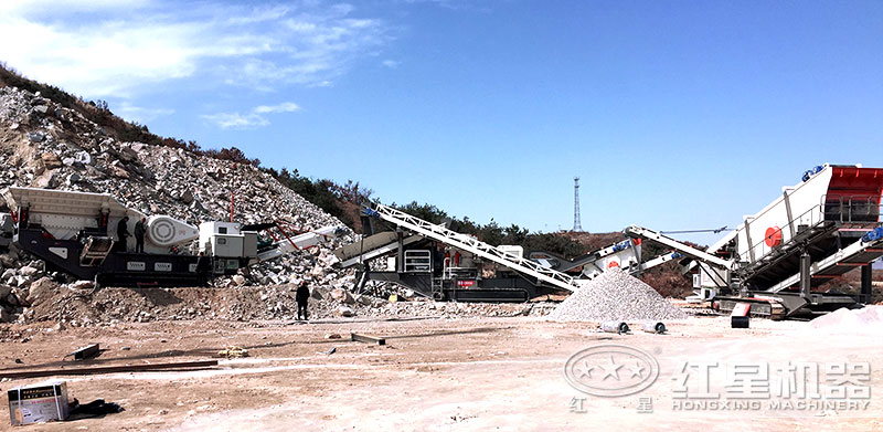 移動型人工砂石生產線