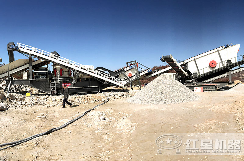 移動式破碎機生產線 移動式破碎機生產線