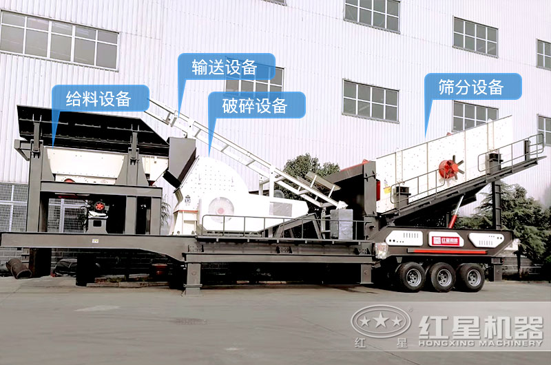 輪胎流動式碎石機