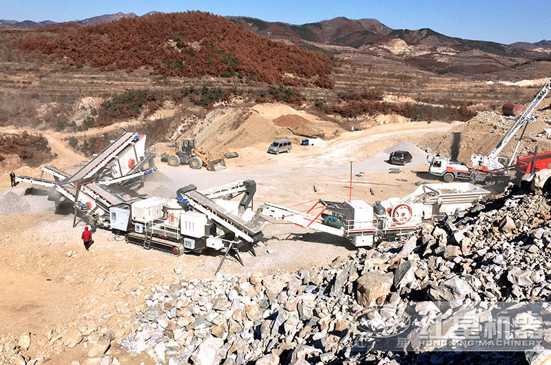 大型化制砂廠生產現場