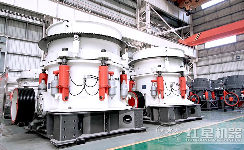 圓錐式碎石機外形較大 圓錐式碎石機外形較大