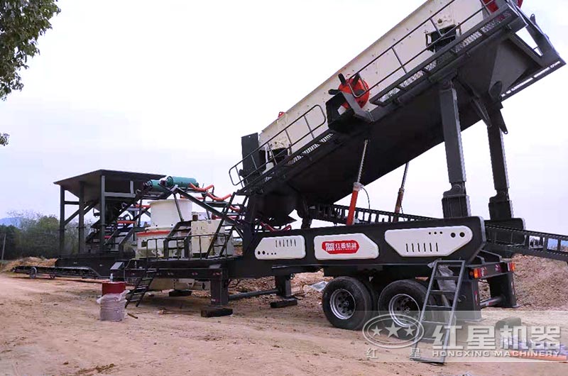 黑龍江制砂現場