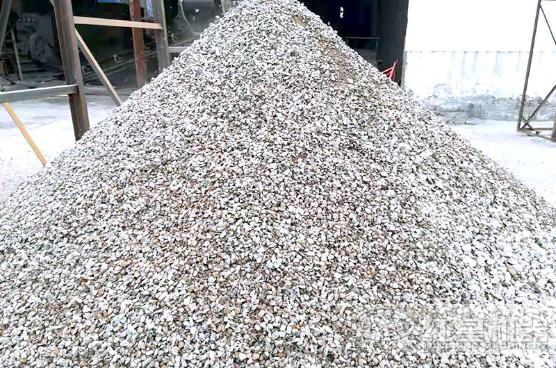 生產線制砂后成品展示 生產線制砂后成品展示