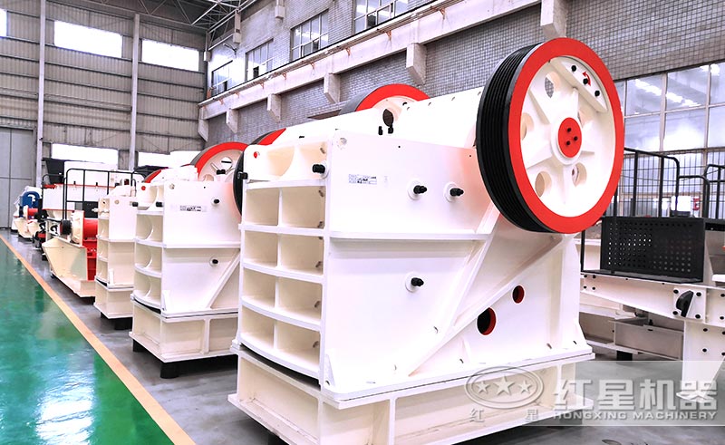 小型顎式破碎機車間圖