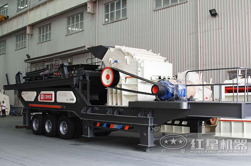 二合一移動式破碎機實拍