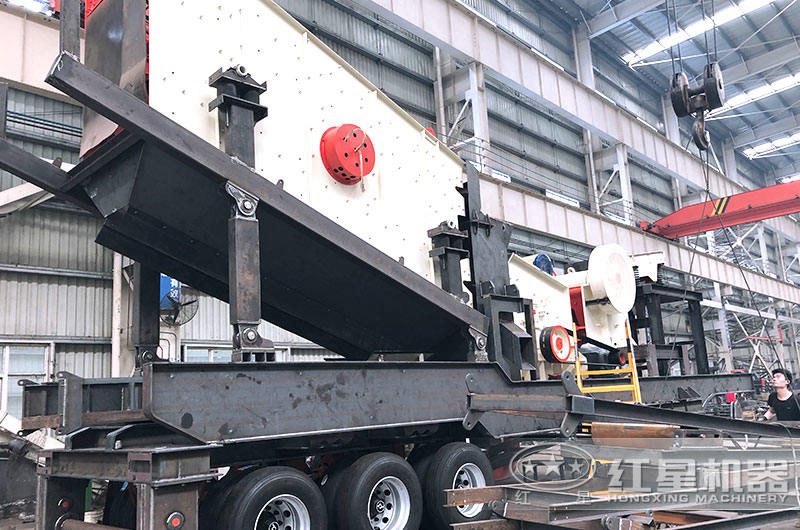 移動式泥土石分離機 移動式泥土石分離機