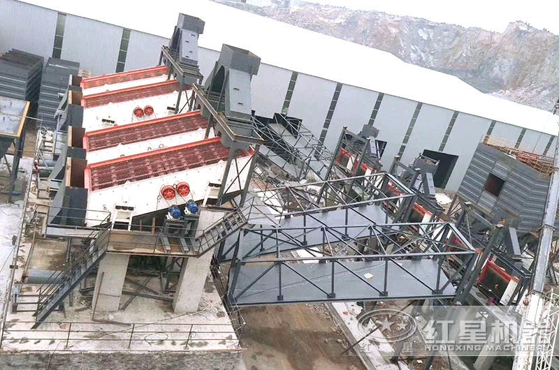 篩分機生產線現場 篩分機生產線現場