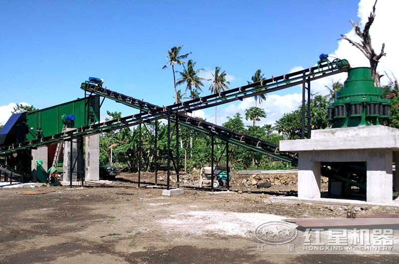 小型制沙現場 小型制沙現場