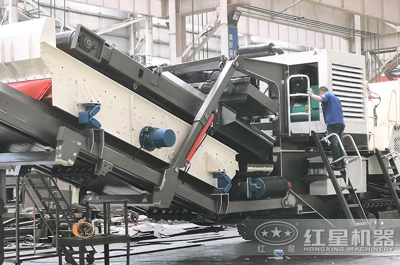 移動振動篩分機 移動振動篩分機