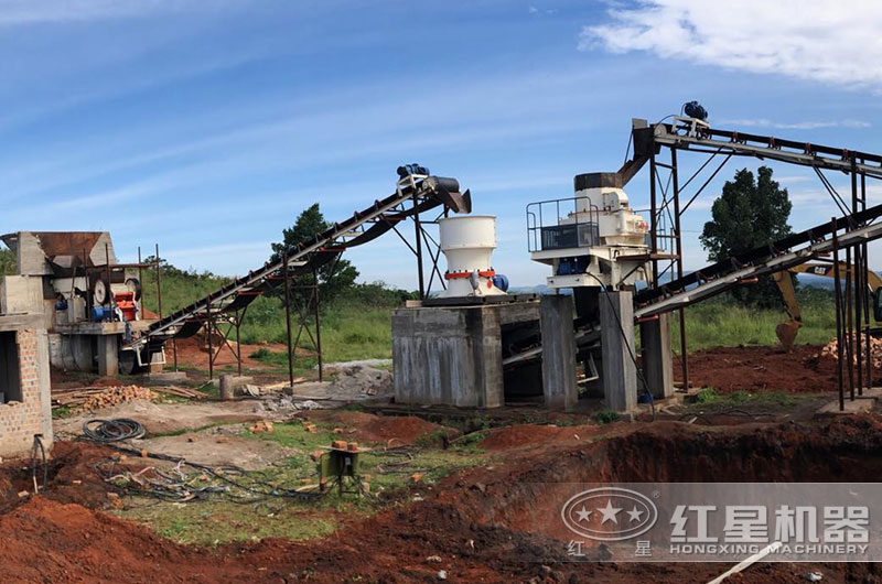 河南制砂機械生產線現場圖 河南制砂機械生產線現場圖