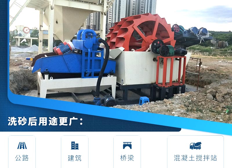 洗砂生產線現場 洗砂生產線現場