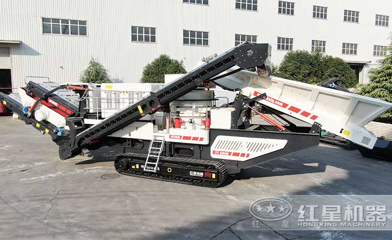 履帶式移動破碎機