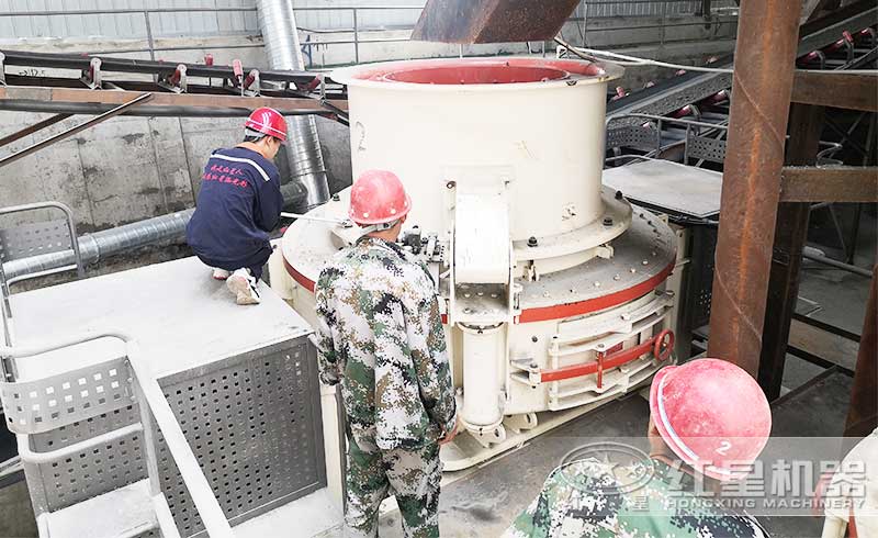 大型制砂機安裝調試 大型制砂機安裝調試