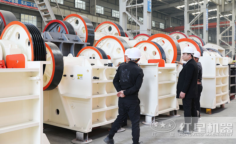 用戶考察顎式破碎機