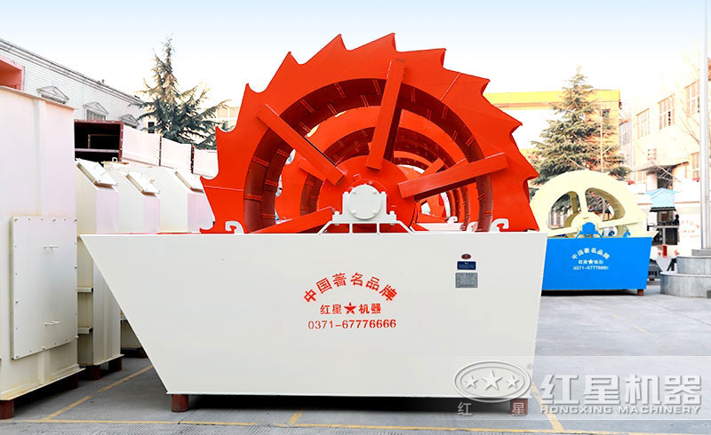 小型單輪斗洗砂機 小型單輪斗洗砂機