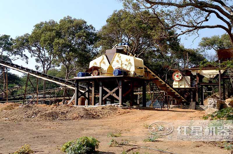 河北日產(chǎn)1000噸石料破碎生產(chǎn)線