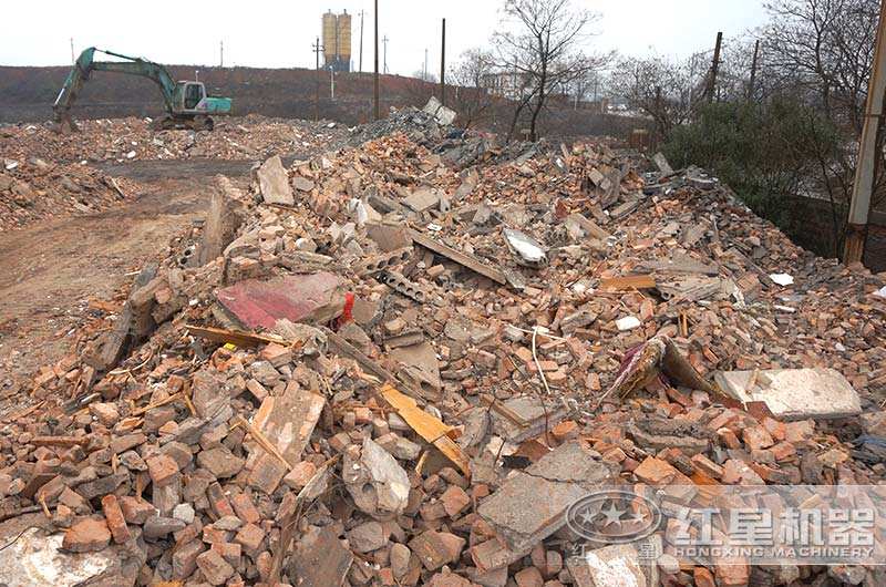 建筑垃圾堆積現(xiàn)場 建筑垃圾堆積現(xiàn)場