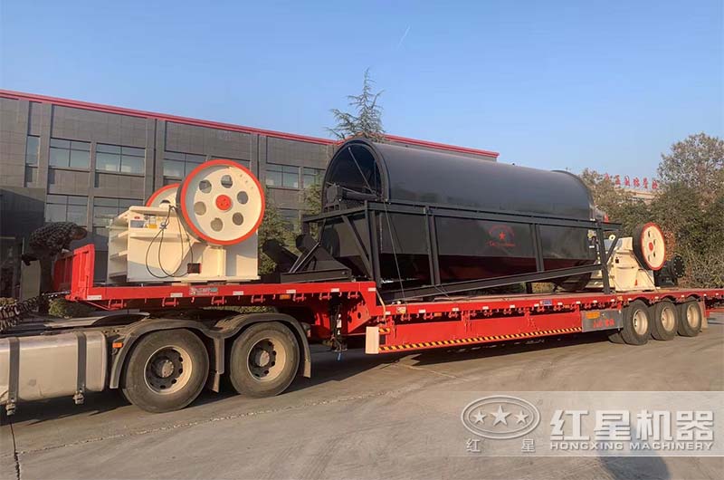 紅星機器顎式破碎機發貨
