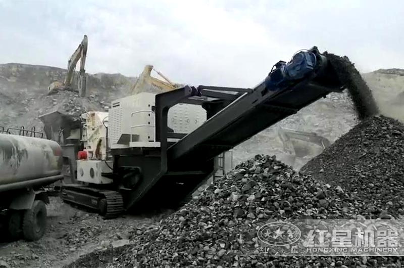 履帶反擊破移動式破碎機 履帶反擊破移動式破碎機