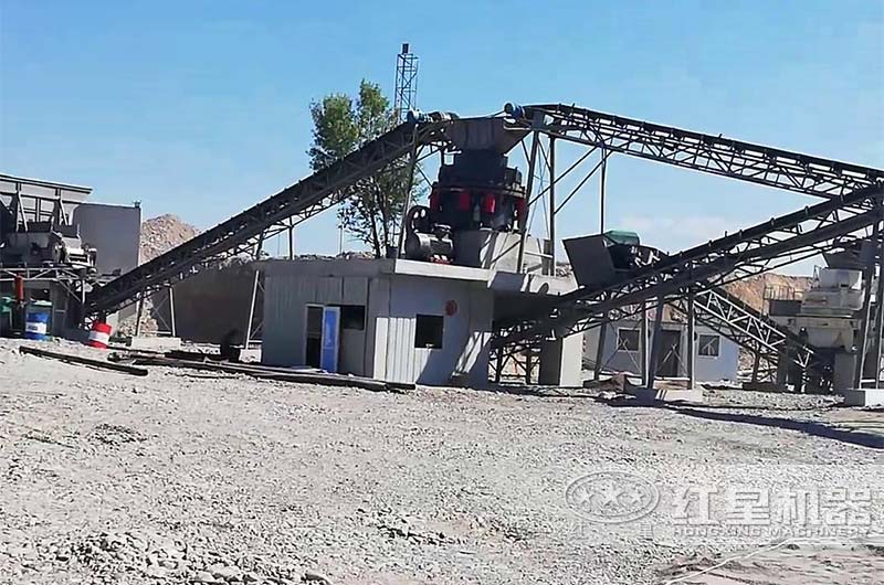 圓錐破碎機現場