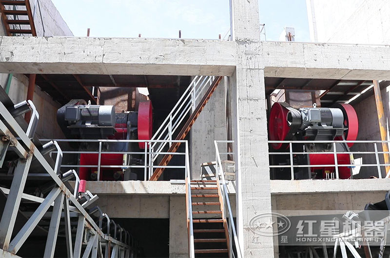 舟山現場HD德版顎式破碎機 舟山現場HD德版顎式破碎機