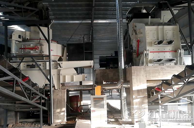 時產100噸砂石生產線現場 時產100噸砂石生產線現場