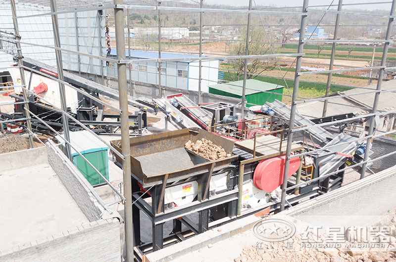 鵝卵石打石子機(jī)圖