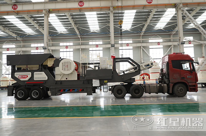 輪胎移動破碎機 輪胎移動破碎機