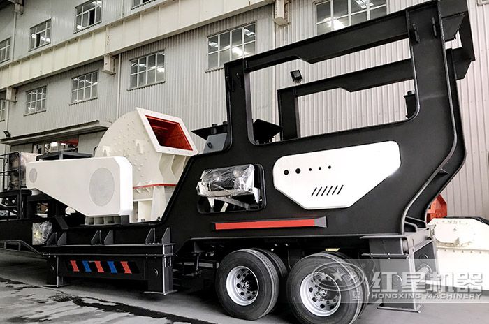 重錘式移動制砂碎石一體機 重錘式移動制砂碎石一體機