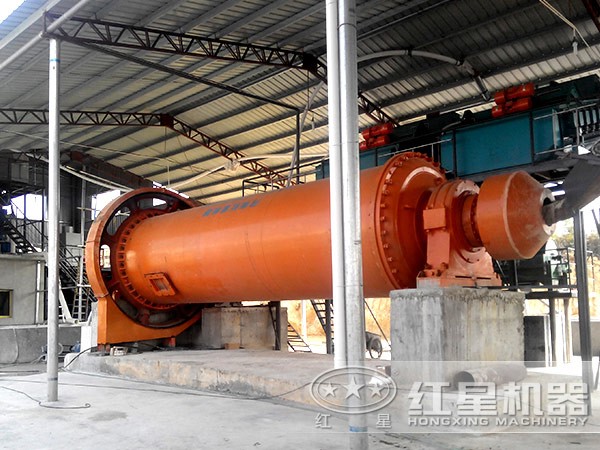 Ф5500&times;8500球磨機客戶現(xiàn)場