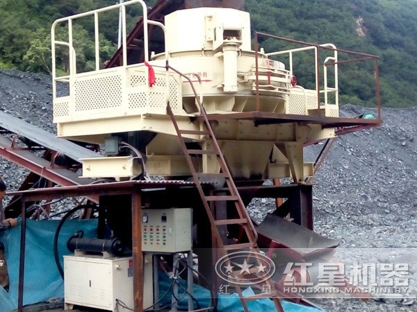 Hx新型制砂機現場作業圖 Hx新型制砂機現場作業圖