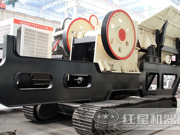 履帶式移動碎石機 履帶式移動碎石機