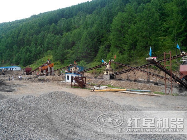 人工制砂生產線