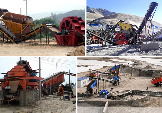 洗砂機(jī)現(xiàn)場作業(yè)圖 洗砂機(jī)現(xiàn)場作業(yè)圖