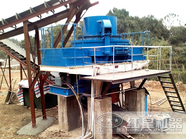 石屑TK8618制砂機現場作業圖 石屑TK8618制砂機現場作業圖