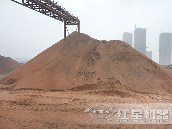 人工制砂現(xiàn)場(chǎng)